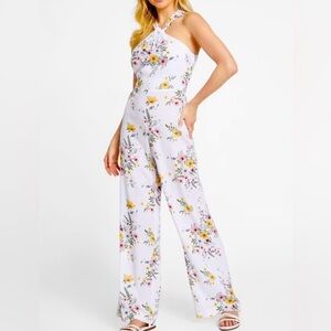 Guess Brianne Printed Jumpsuit SZ.M